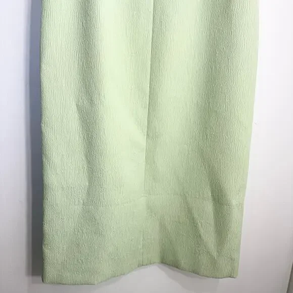 NWT Emilia Wickstead Ashie Dress Textured‎ CloquePistachio GreenSZ 8